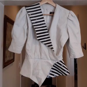 1980s Italian Leather Jacket